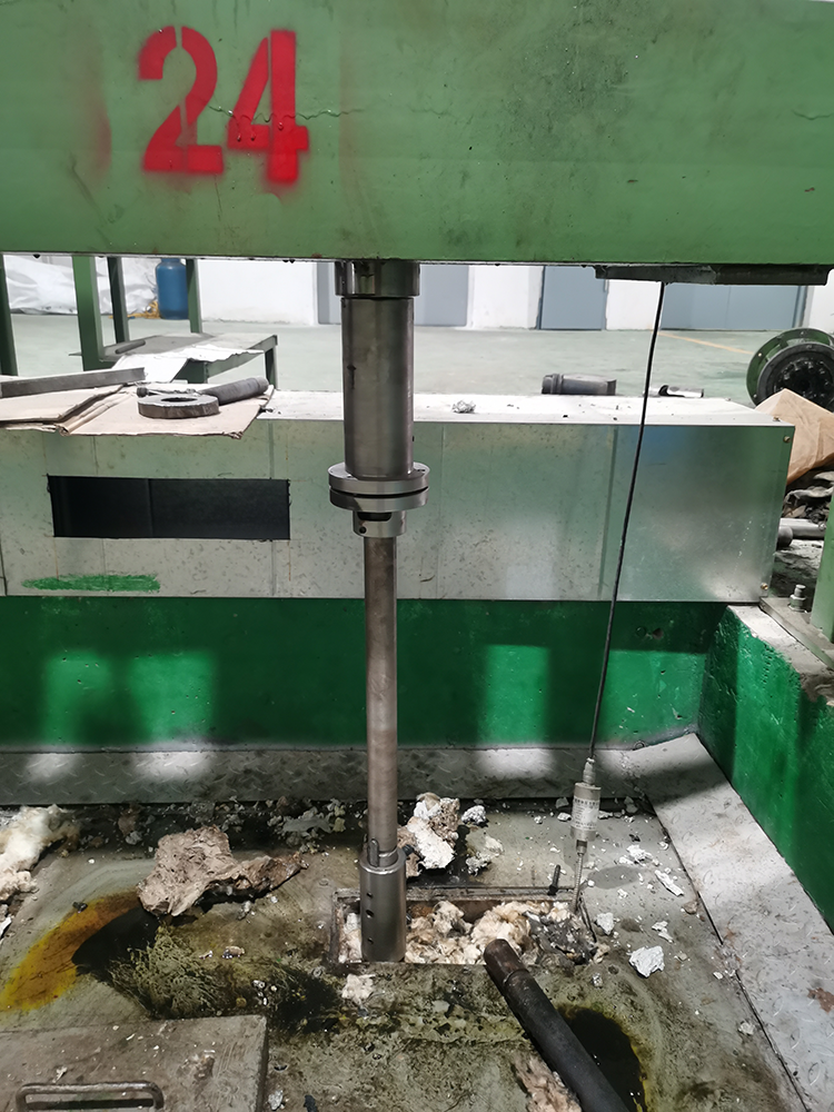 計量泵(beng)安裝現(xian)場